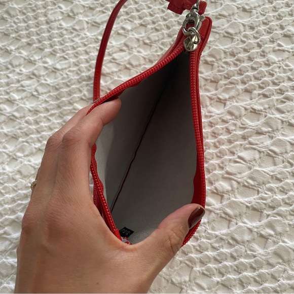 ‘Coccinelle’ Genuine Leather Wristlet Purse - Picture 5 of 6